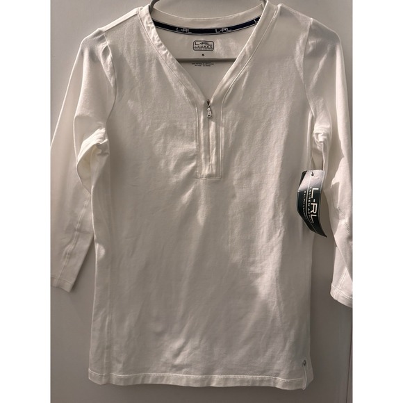 Lauren Active Tops - Lauren Ralph Lauren Active Top Shirt Womens Small White- New With Tags